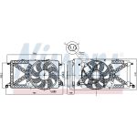 Kühlerlüfter PKW 85827 Kühlerlüfter PKW 85827