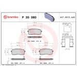 BREMBO Bremsklötze HA P 30 080