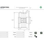 AFP0047_INA AUTOSTARTER Lichtmaschinenfreilauf AFP0047_INA AFP0047_INA AUTOSTARTER Lichtmaschinenfreilauf AFP0047_INA