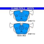 ATE Bremsbelagsatz BMW Hinterachse 3/5/7/X3/X5/Z4 2, 0-5, 4 94-10 13.0460-7079.2 ATE Bremsbelagsatz BMW Hinterachse 3/5/7/X3/X5/Z4 2, 0-5, 4 94-10 13.0460-7079.2