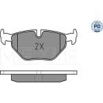 Bremsbelagsatz Bmw T. E39 520-540 11/95 025 216 9117/PD Bremsbelagsatz Bmw T. E39 520-540 11/95 025 216 9117/PD