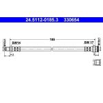 ATE Bremsschlauch 24.5112-0185.3 ATE Bremsschlauch 24.5112-0185.3
