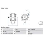 Lichtmaschine 0 986 080 060 Lichtmaschine 0 986 080 060