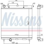 Nissens Wasserkühler PKW 61277 Nissens Wasserkühler PKW 61277