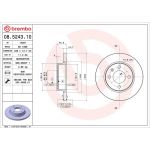 78 481 003 Bremsscheibe VA 08.5243.10 78 481 003 Bremsscheibe VA 08.5243.10