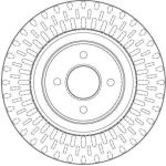 TRW Bremsscheibe DF4297 TRW Bremsscheibe DF4297