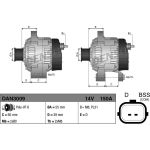 DENSO Generator DAN3009 DENSO Generator DAN3009