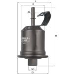 MAHLE Kraftstofffilter KL 434