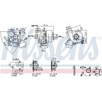 NISSENS Turbolader 93448 NISSENS Turbolader 93448