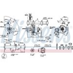 NISSENS Turbolader 93179 NISSENS Turbolader 93179