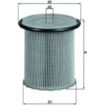 MAHLE Kraftstofffilter KX 74 MAHLE Kraftstofffilter KX 74