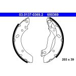 ATE Bremsbacken 03.0137-0369.2