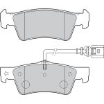 Valeo Bremsbelagsatz 301946