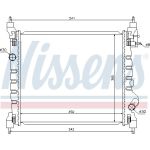 Nissens Wasserkühler PKW 61679 Nissens Wasserkühler PKW 61679