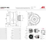 A3037(P-INA) AS-PL Lichtmaschine (Generator) A3037(P-INA)