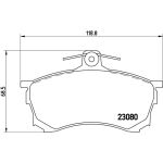 BREMBO Bremsklötze VA P 54 021 BREMBO Bremsklötze VA P 54 021