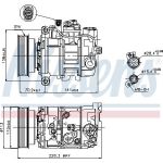 Nissens Klimakompressor PKW 89237 Nissens Klimakompressor PKW 89237