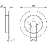 Bosch Bremsscheibe 0 986 479 752 Bosch Bremsscheibe 0 986 479 752
