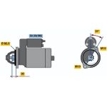 0001109290 Bosch Anlasser 0001109290