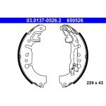 ATE Bremsbacken 03.0137-0526.2 ATE Bremsbacken 03.0137-0526.2