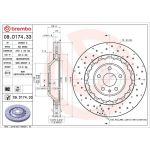 Bremsscheibe VA 09.D174.33 Bremsscheibe VA 09.D174.33