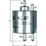 MAHLE Kraftstofffilter KL 87