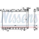 Nissens Wasserkühler PKW 62974 Nissens Wasserkühler PKW 62974