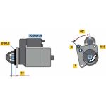 Bosch Anlasser 0001138047 Bosch Anlasser 0001138047
