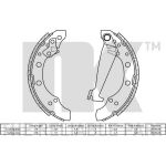 Bremsbacken Vw Golf/Vento 2799520 Bremsbacken Vw Golf/Vento 2799520