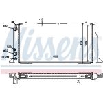 Nissens Wasserkühler PKW 60487 Nissens Wasserkühler PKW 60487