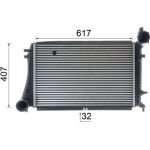 CI 166 000P MAHLE Ladeluftkühler CI 166 000P, Netz 617 x 407 x 32 mm – u. a. für VW Caddy III Großraumlimousine (2KB, 2KJ, 2CB, 2CJ), VW Kasten/Großraumlimousine (2KA, 2KH, 2CA, 2CH), VW Golf V (1K1) – OE Nummer 1K0 145 803 F - l CI 166 000P MAHLE Ladeluftkühler CI 166 000P, Netz 617 x 407 x 32 mm – u. a. für VW Caddy III Großraumlimousine (2KB, 2KJ, 2CB, 2CJ), VW Kasten/Großraumlimousine (2KA, 2KH, 2CA, 2CH), VW Golf V (1K1) – OE Nummer 1K0 145 803 F - l