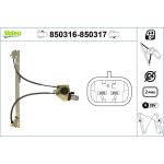 VALEO 850316 Fensterheber VALEO 850316 Fensterheber