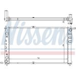 Nissens Wasserkühler PKW 66618 Nissens Wasserkühler PKW 66618
