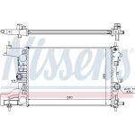 Nissens Wasserkühler PKW 630726 Nissens Wasserkühler PKW 630726