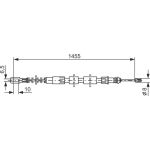 Handbremsseil 1987477040 Handbremsseil 1987477040