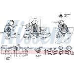 NISSENS Turbolader 93547 NISSENS Turbolader 93547