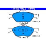 Bremsbelagsatz Ford P. Fiesta/Fusion/Ka 95-12 13.0460-7142.2 Bremsbelagsatz Ford P. Fiesta/Fusion/Ka 95-12 13.0460-7142.2