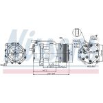 89117 Nissens Klimakompressor PKW 89117 89117 Nissens Klimakompressor PKW 89117