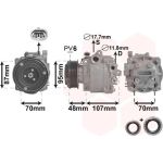 Van Wezel Klimakompressor 3700K659