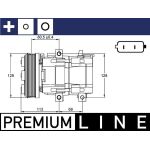 MAHLE Kompressor, Klimaanlage ACP 101 000P MAHLE Kompressor, Klimaanlage ACP 101 000P