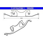 ATE Feder, Bremssattel 11.8116-0168.1 ATE Feder, Bremssattel 11.8116-0168.1