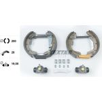 Satz Bremsbacken Opel Corsa/Astra/Combo 93 84044801 Satz Bremsbacken Opel Corsa/Astra/Combo 93 84044801