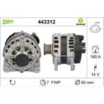 Valeo Lichtmaschine 443312 Valeo Lichtmaschine 443312