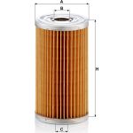 MANN-FILTER Kraftstofffilter P8015 MANN-FILTER Kraftstofffilter P8015