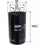 Valeo Ölfilter 586149 Valeo Ölfilter 586149