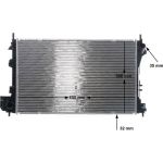 MAHLE Kühler, Motorkühlung CR 763 000S MAHLE Kühler, Motorkühlung CR 763 000S