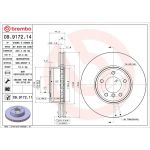 11 481 046 Bremsscheibe VA 09.9172.11 11 481 046 Bremsscheibe VA 09.9172.11