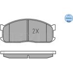 Bremsbelagsatz Mazda P. E2000-E2200 84-03 Mit Sensor 025 200 0215/W Bremsbelagsatz Mazda P. E2000-E2200 84-03 Mit Sensor 025 200 0215/W