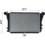 MAHLE Ladeluftkühler CI 207 000P MAHLE Ladeluftkühler CI 207 000P