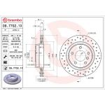 Bremsscheibe HA Xtra 09.7702.1X